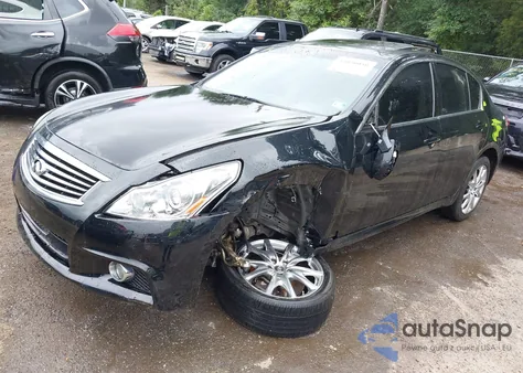 2012 Infiniti G37X z USA, uszkodzony, nr VIN JN1CV6AR6CM676564